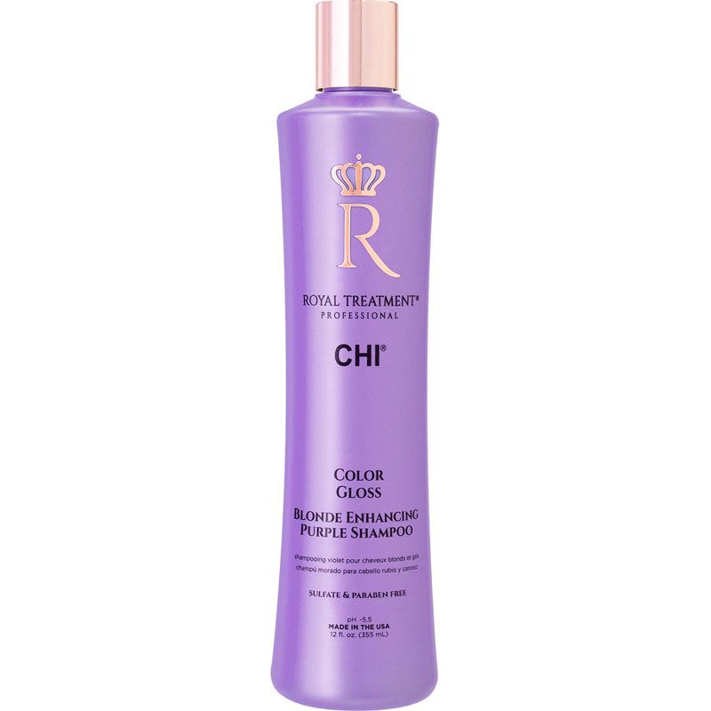 Фиолетовый шампунь CHI Royal Treatment Color Gloss Blonde Enhancing Purple Shampoo Фиолетовый шампунь CHI Royal Treatment Color Gloss Blonde Enhancing Purple Shampoo