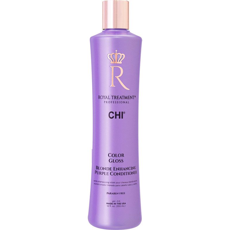 Фиолетовый кондиционер CHI Royal Treatment Color Gloss Blonde Enhancing Purple Conditioner Фиолетовый кондиционер CHI Royal Treatment Color Gloss Blonde Enhancing Purple Conditioner