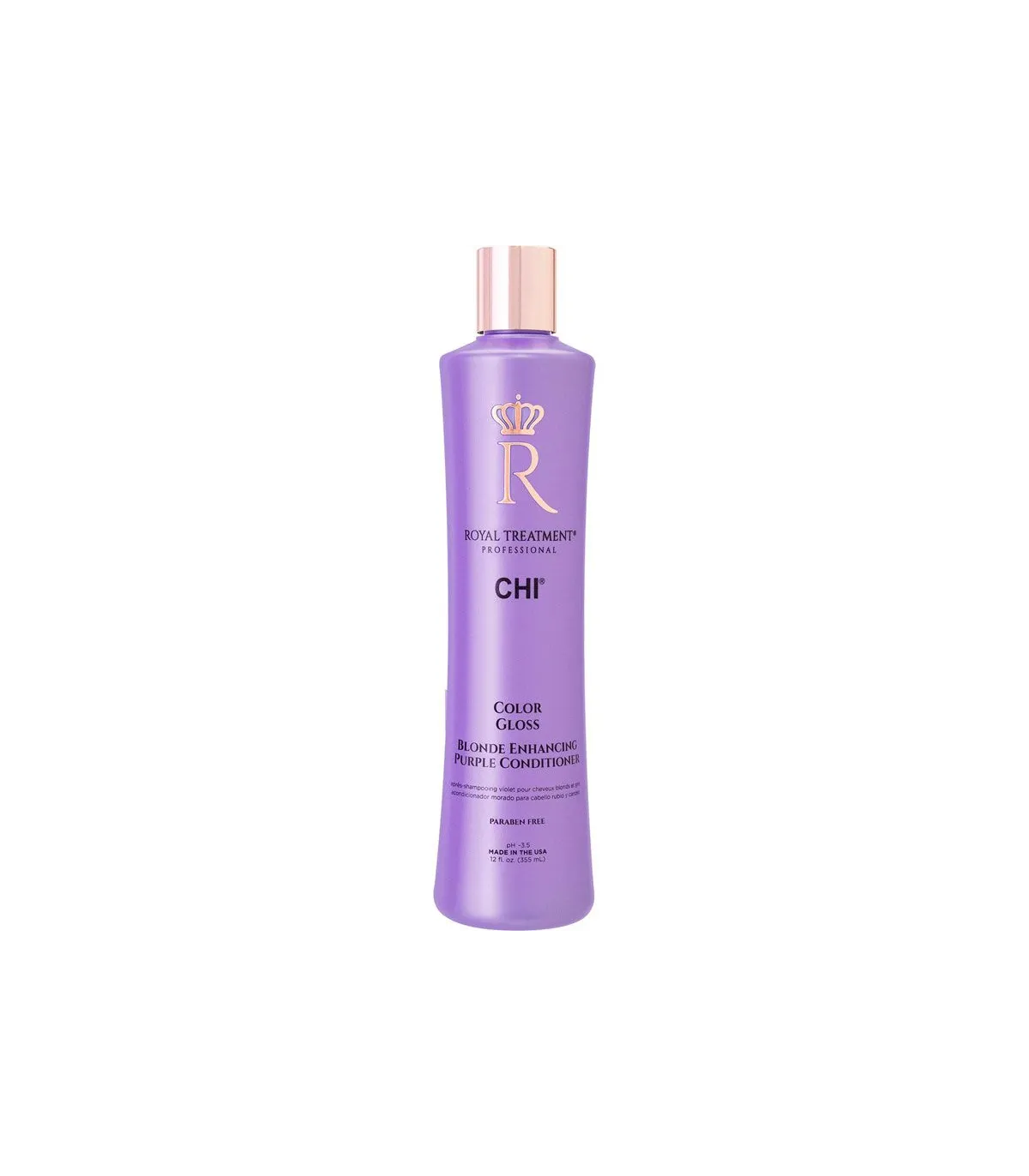 CHI Royal Treatment Color Gloss Blonde Enhancing Purple Conditioner Фіолетовий кондиціонер купити в Києві, Україні ❤️ Lavka Kaba
