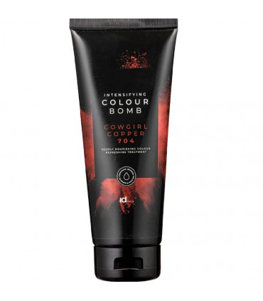 Тонирующий бальзам IdHair Colour Bomb Cowgirl Copper 704