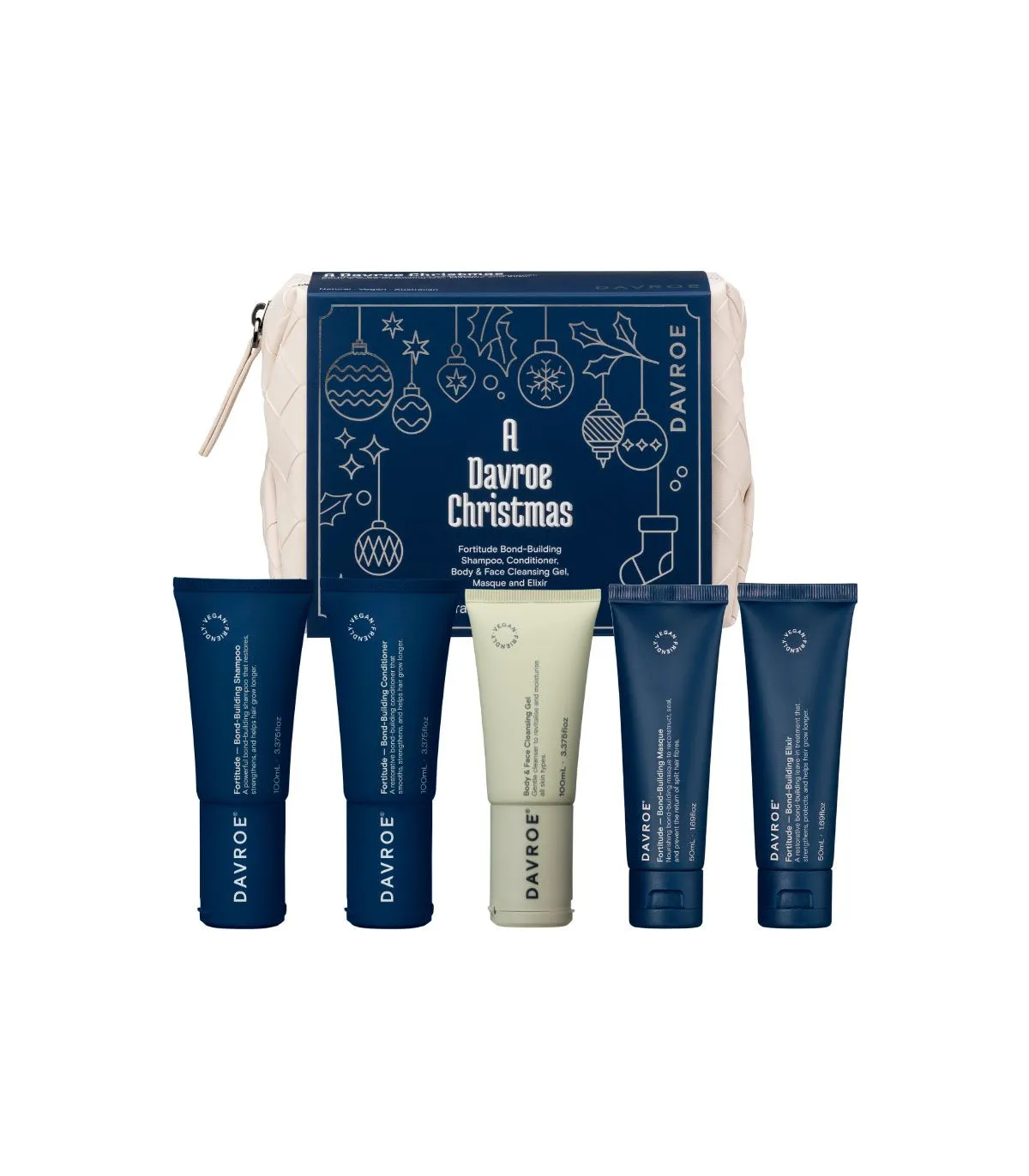 Davroe Fortitude Travel Pack Рождественский набор для укрепления волос купить в Киеве, Украине ❤️ Lavka Kabani