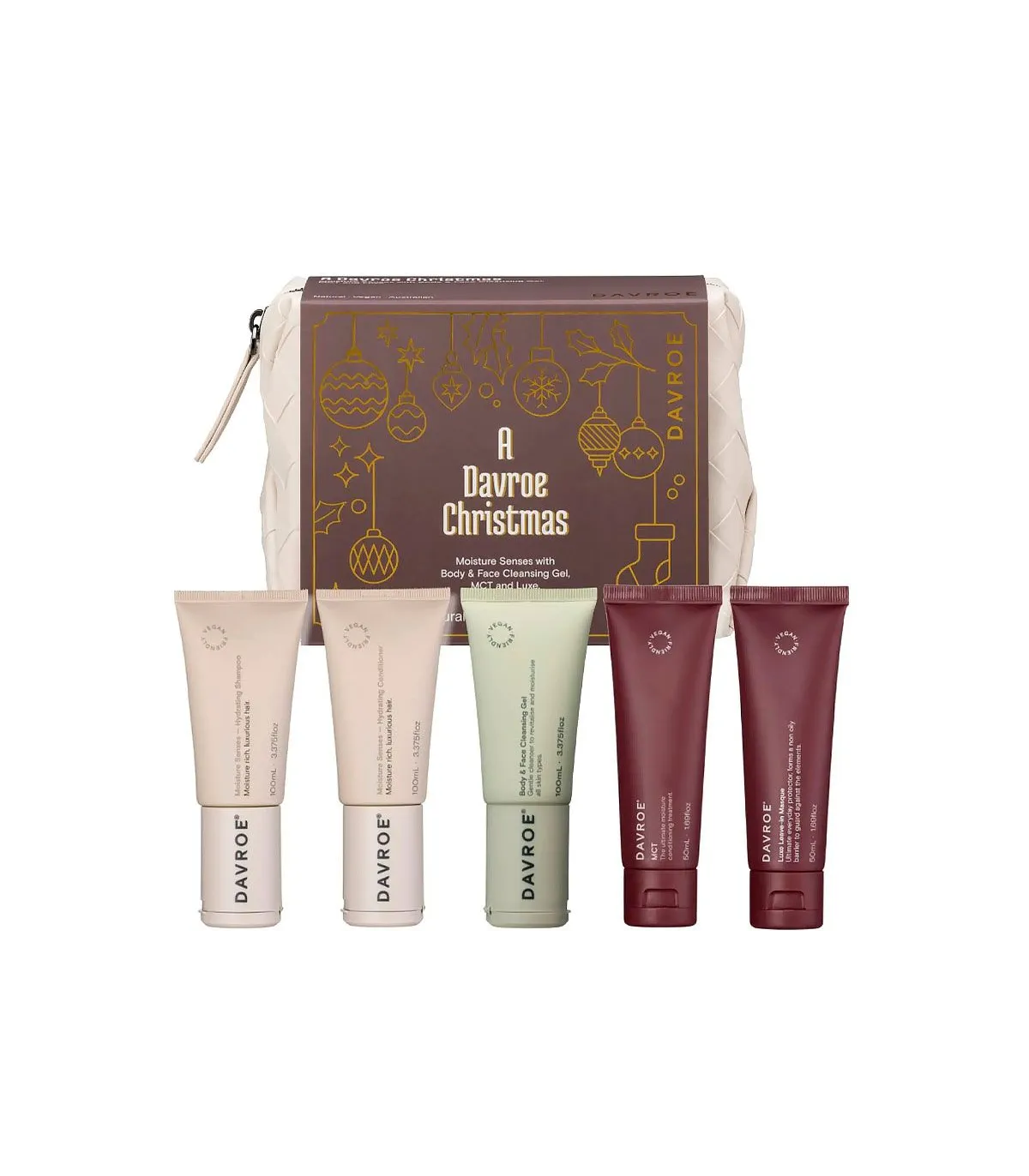 Davroe Moisture Senses Travel Pack Рождественский тревел набор для увлажнения купить в Киеве, Украине ❤️ Lavka Kabani