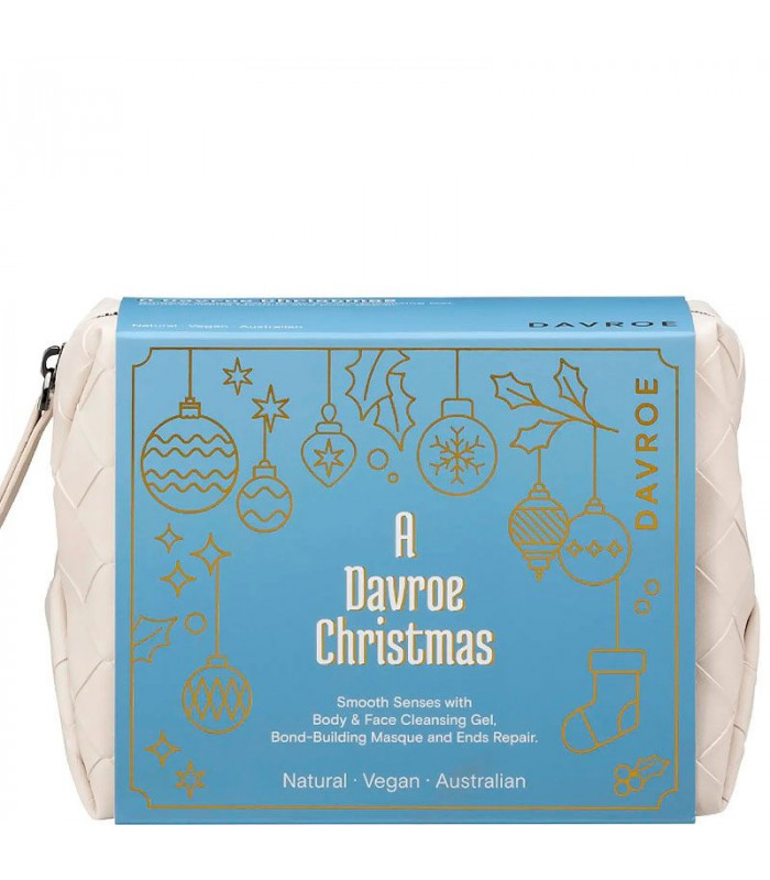 Davroe Smooth Senses Holiday Travel Pack Різдвяний тревел набір для гладкості купити в Києві, Україні ❤️ Lavka Kabani
