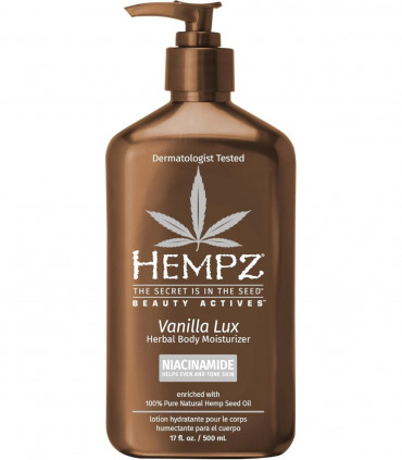 Hempz Beauty Actives  Vanilla Lux Молочко для тела с ниацинамидом Ваниль Люкс купить в Киеве, Украине ❤️ Lavka Kabani