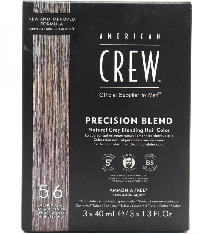 American Crew Precision Blend Medium Ash (5-6)