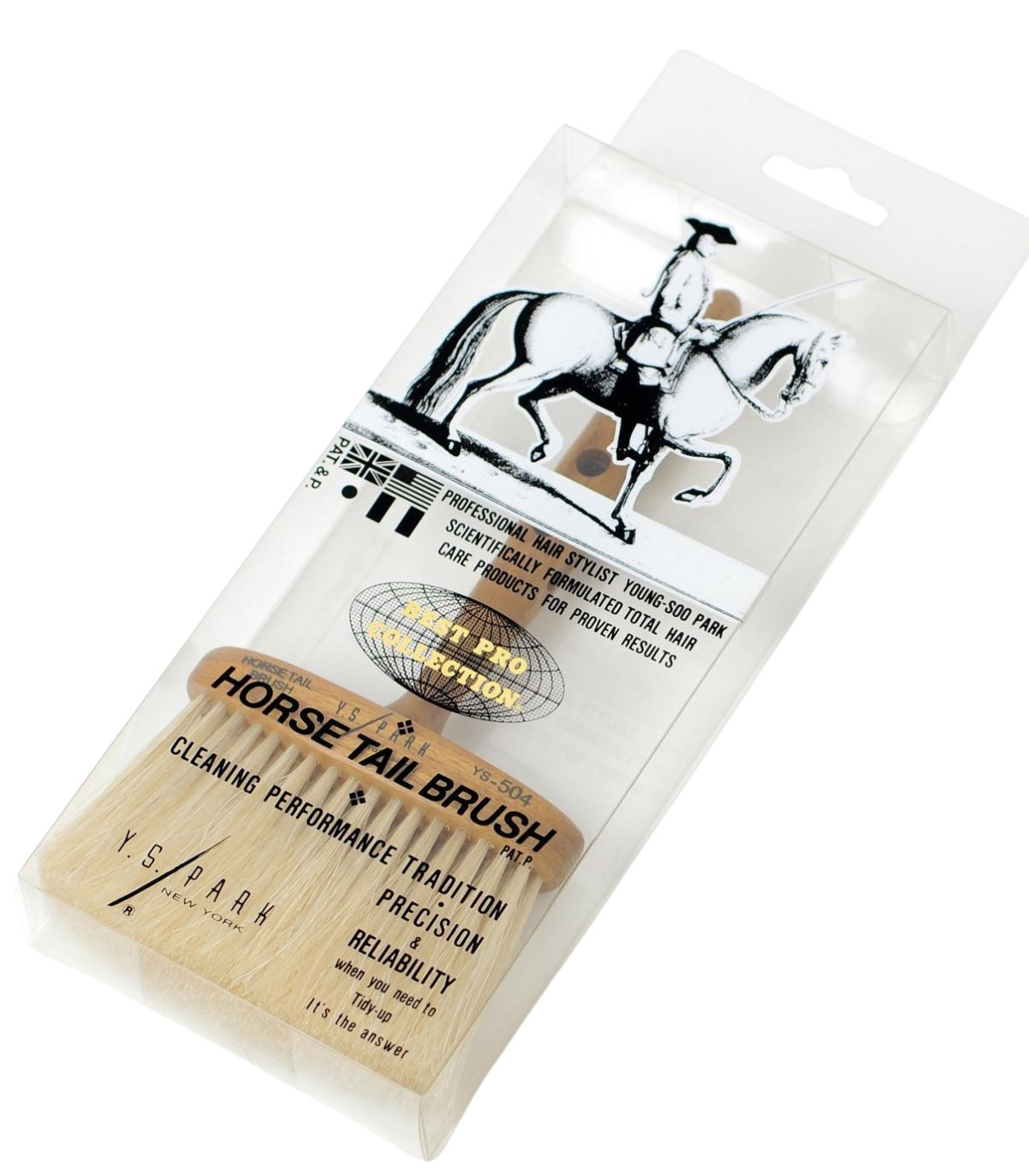 YS Park YS-504 Horse Tail Brush Мягкая щетка для шеи купить в Киеве, Украине ❤️ Lavka Kabani