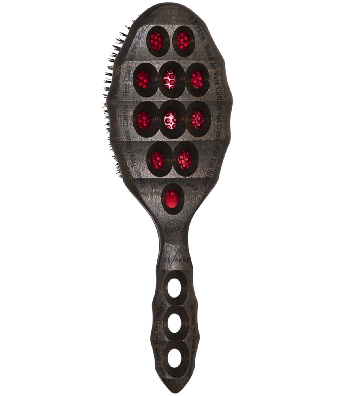 Y.S. Park YS-120CC1 Tortoise Hairbrush - Pure Boar