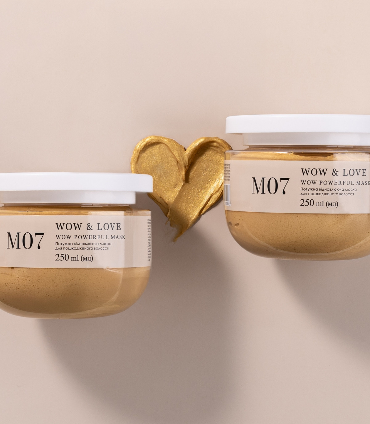 Потужна відновлююча маска для пошкодженого волосся WOW & LOVE M07 Wow Powerful Mask