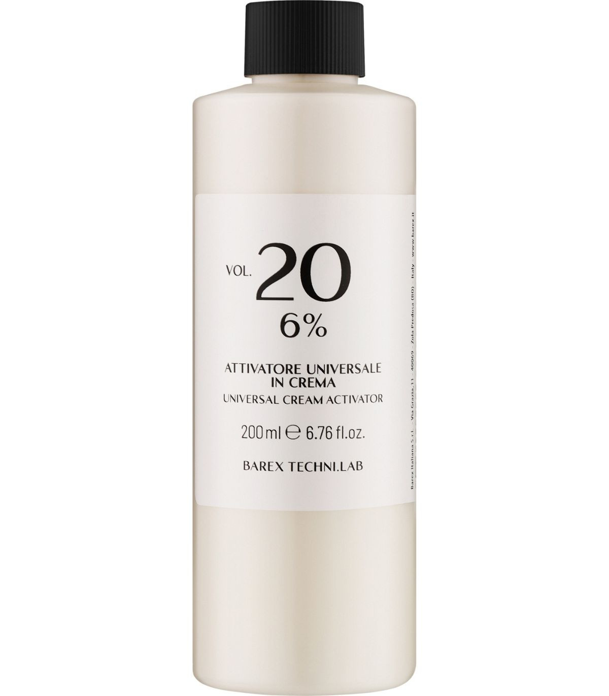 Barex Techni.Lab Universal Cream Activator 6%, 200 мл
