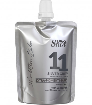 Shot Silver Grey Pigment Mask 11