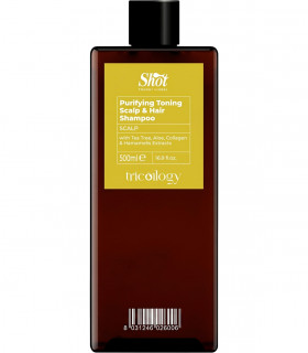Тонізуючий шампунь для шкіри голови та волосся Shot Purifying Toning Scalp & Hair Shampoo