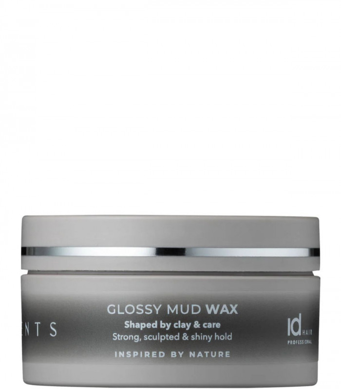 Текстуруючий віск з глянцевим ефектом Idhair Elements Glossy Mud Wax