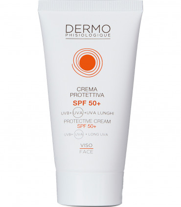 Сонцезахисний крем для обличчя з SPF 50+ Dermophisiologique SPF 50+ Face Protective Cream