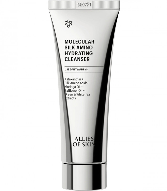 Очищающее средство Allies Of Skin Molecular Silk Amino Hydrating Cleanser, 100 мл