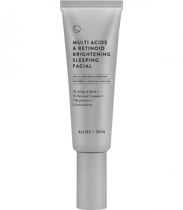 Allies of Skin Multi Acids & Retinoid Brightening Sleeping Facial