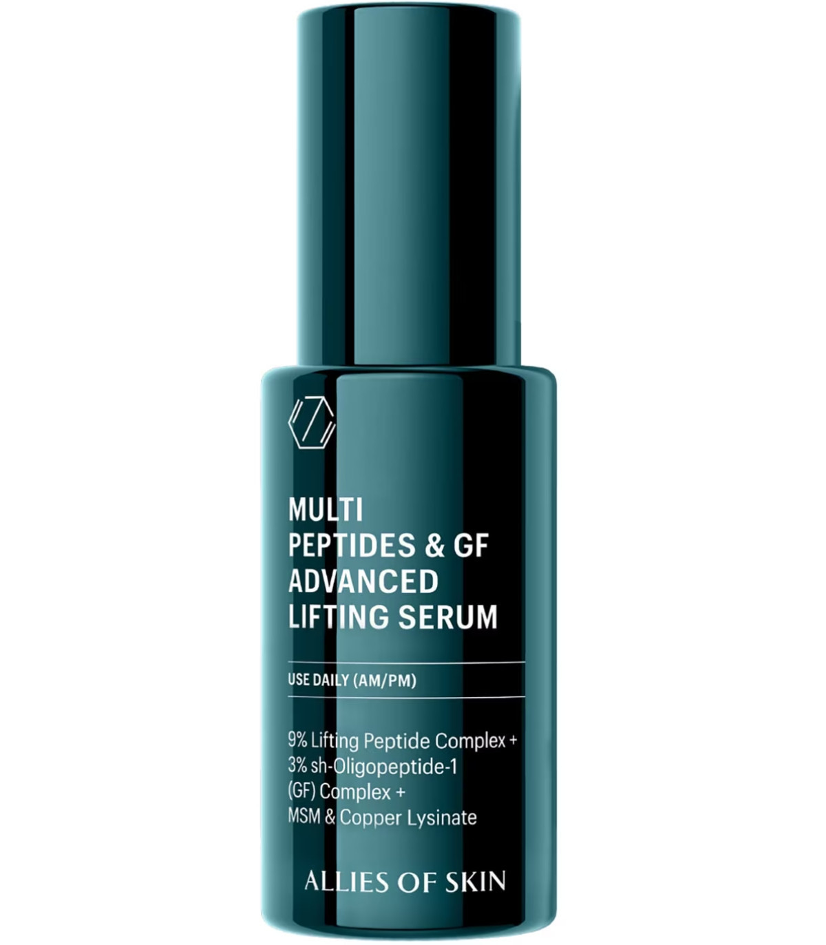 Мультипептидная сыворотка с эффектом лифтинга Allies of Skin Multi Peptides & GF Advanced Lifting Serum, 15 мл