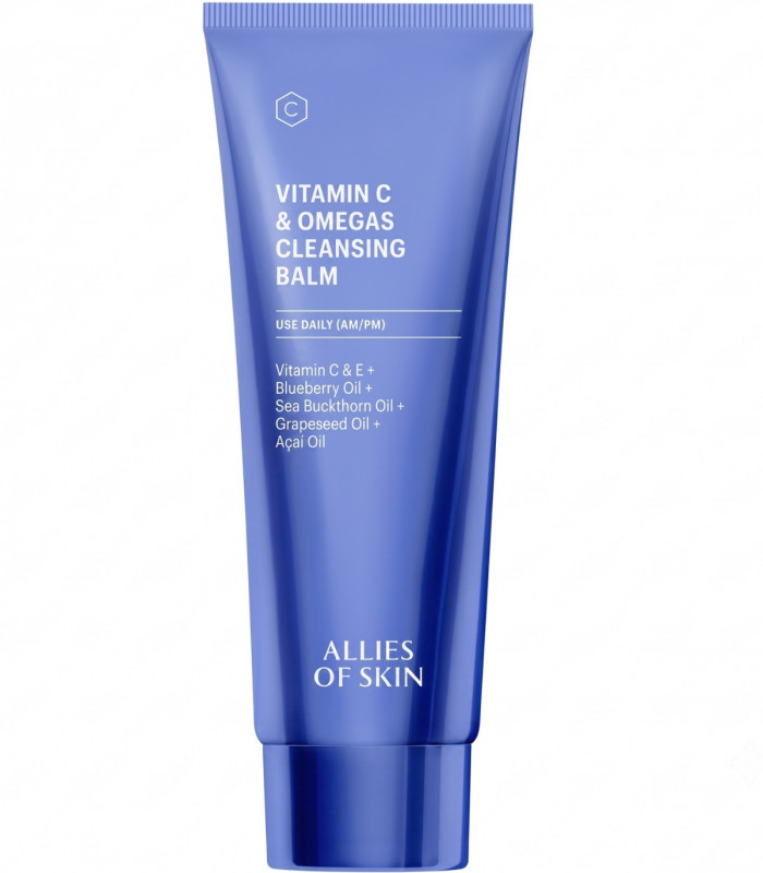 Бальзам очищающий с витамином Allies Of Skin Vitamin C & Omegas Cleansing Balm