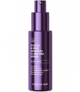 Сыворотка осветляющая с азелаиновой кислотой Allies of Skin Azelaic & Kojic Advanced Clarifying Serum