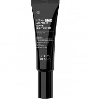 Allies of Skin 0.05% Retinal & Peptides Repair Night Cream