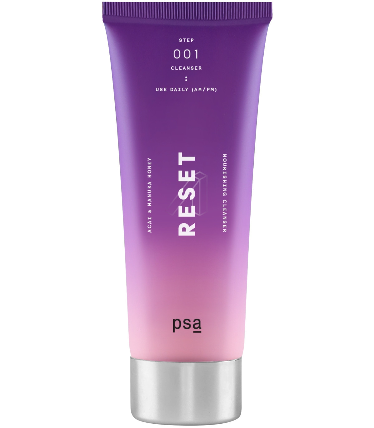 Засіб очищуючий поживний для обличчя PSA Reset Acai & Manuka Honey Nourishing Cleanser