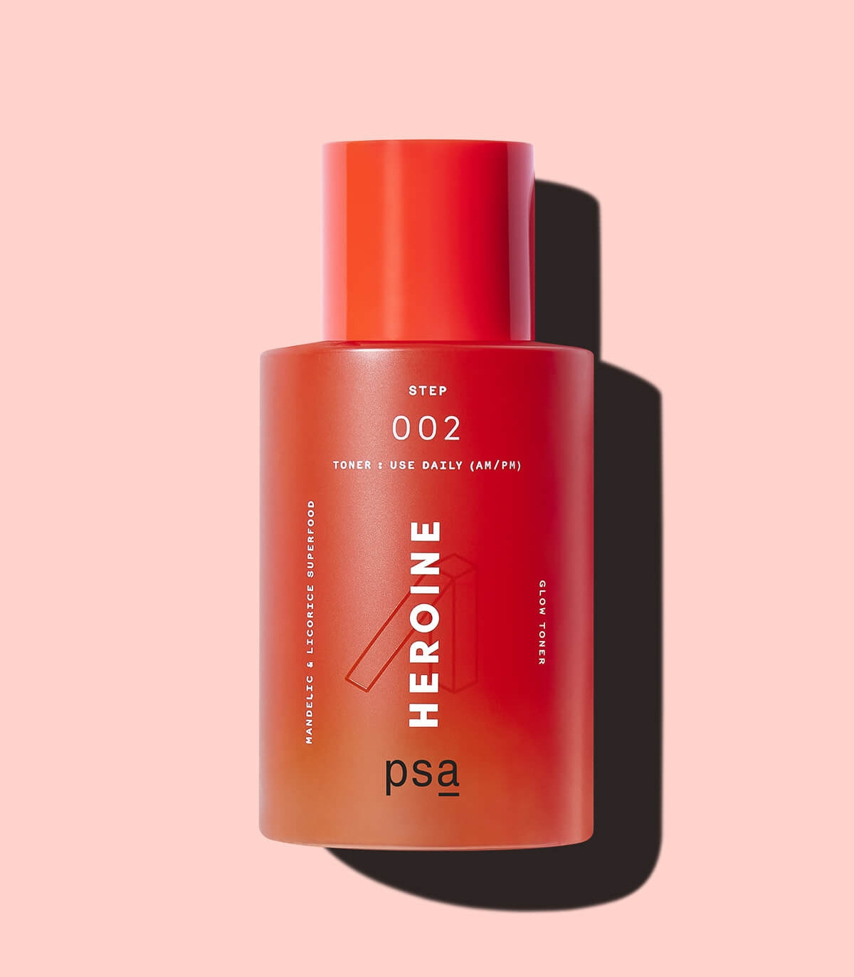 Тонер суперпитательный с миндальной кислотой PSA Heroine Mandelic & Licorice Superfood Glow Toner