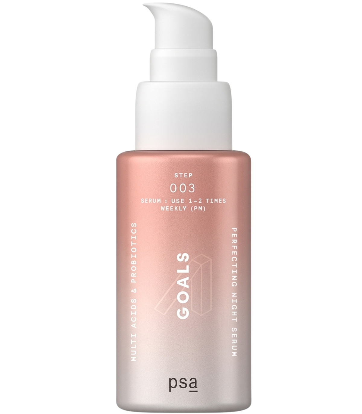 Сыворотка ночная антиоксидантная PSA Goals Multi Acids & Probiotics Perfecting Night Serum