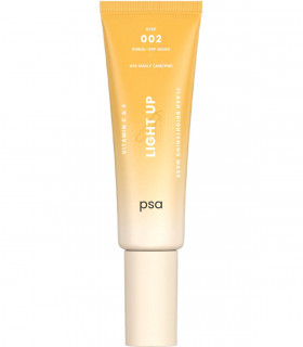 Маска освітлююча для обличчя з вітамінами C і E PSA Light Up Vitamin C & E Flash Brightening Mask