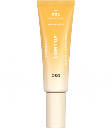Маска осветляющая для лица с витаминами C и E PSA Light Up Vitamin C & E Flash Brightening Mask