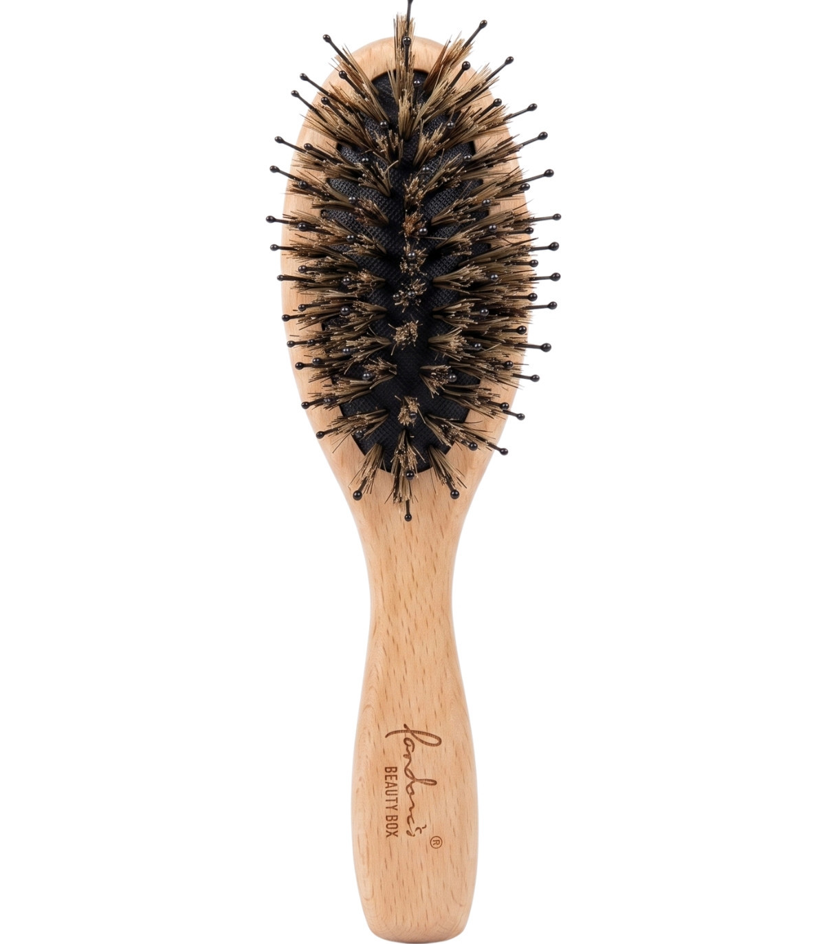 Массажная щетка Pandora's Cusion Brush из бука и щетины кабана, S