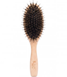 Масажна щітка  Pandora's Cusion Brush з бука та щетини кабана, L