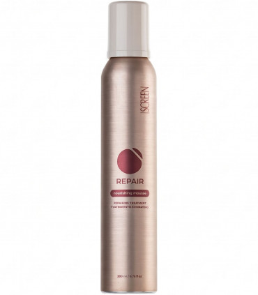 Відновлювальний незмивний мус для пошкодженого волосся Screen Repair Nourishing Mousse