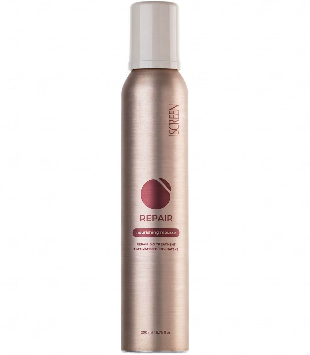 Відновлювальний незмивний мус для пошкодженого волосся Screen Repair Nourishing Mousse