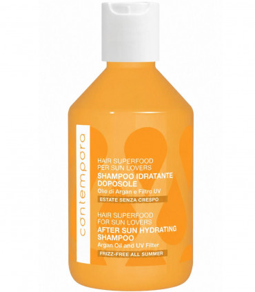 Зволожуючий шампунь з аргановим маслом та УФ-фільтром Contempora After Sun Hydrating Shampoo