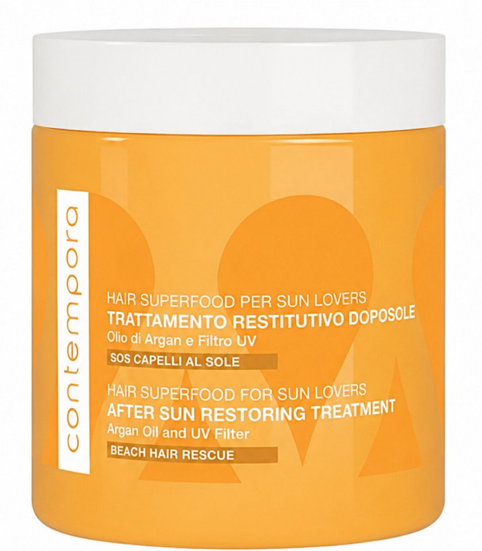Восстановительная маска с аргановым маслом и УФ-фильтром Contempora After Sun Restoring Treatment