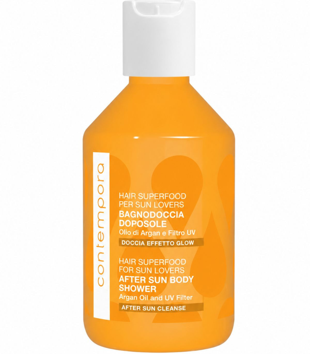 Гель для душу з аргановим маслом та УФ-фільтром Contempora After Sun Body Shower