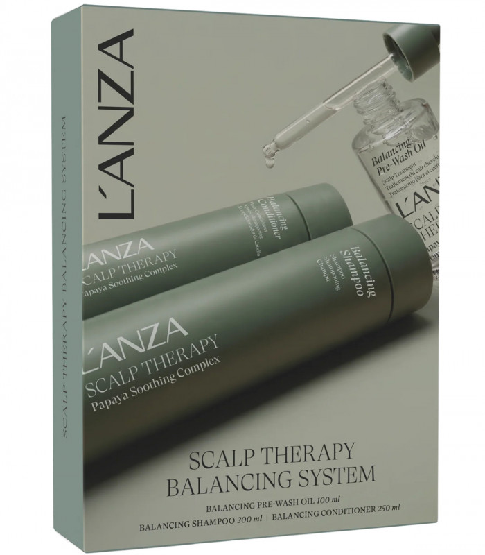 Набор для восстановления баланса кожи головы Lanza Scalp Therapy Balancing System Trio