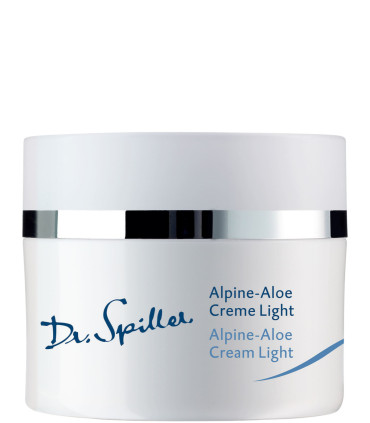 Легкий крем для зневодненої та чутливої шкіри Dr. Spiller Alpine-Aloe Cream Light