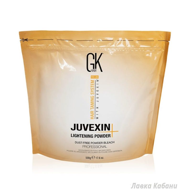 Обесцвечивающая пудра GKhair Juvexin Lightening Powder+ Обесцвечивающая пудра GKhair Juvexin Lightening Powder+