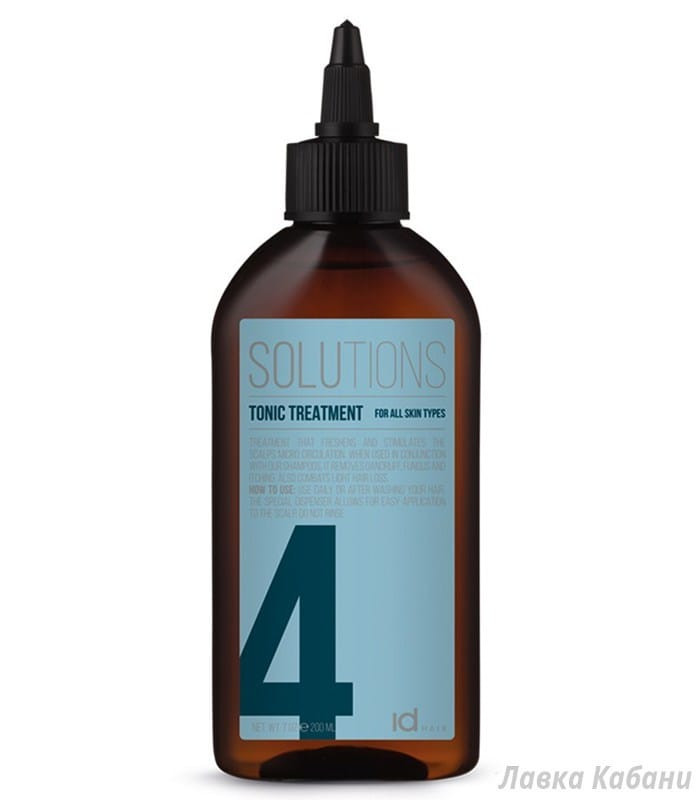 Тонізуючий засіб для шкіри голови idHair Solutions № 4