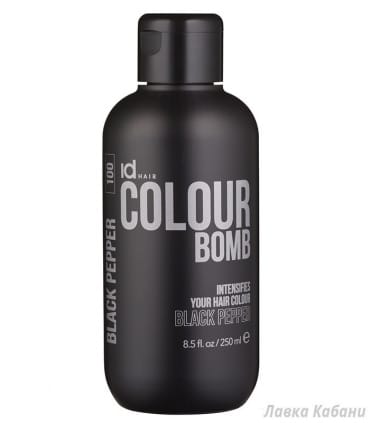 Фото IdHair Colour Bomb Black Pepper 