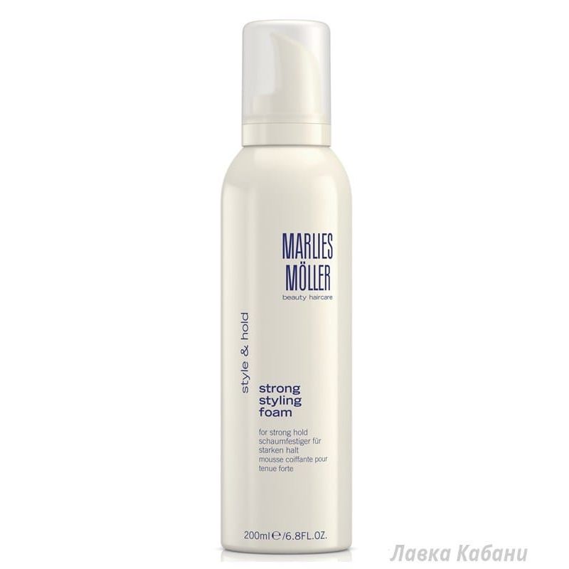 Піна для укладання сильної фіксації Marlies Moller Strong Styling Foam Піна для укладання сильної фіксації Marlies Moller Strong Styling Foam