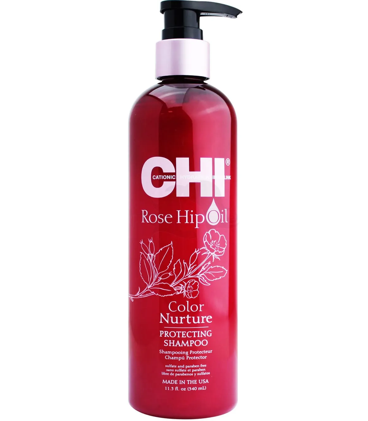 CHI Rose Hip Oil шампунь для захисту кольору