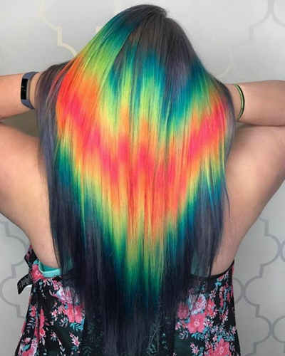 Яскраве фарбування