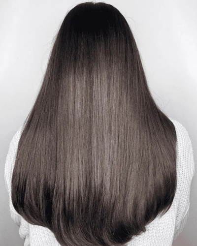 smoked suede brunette