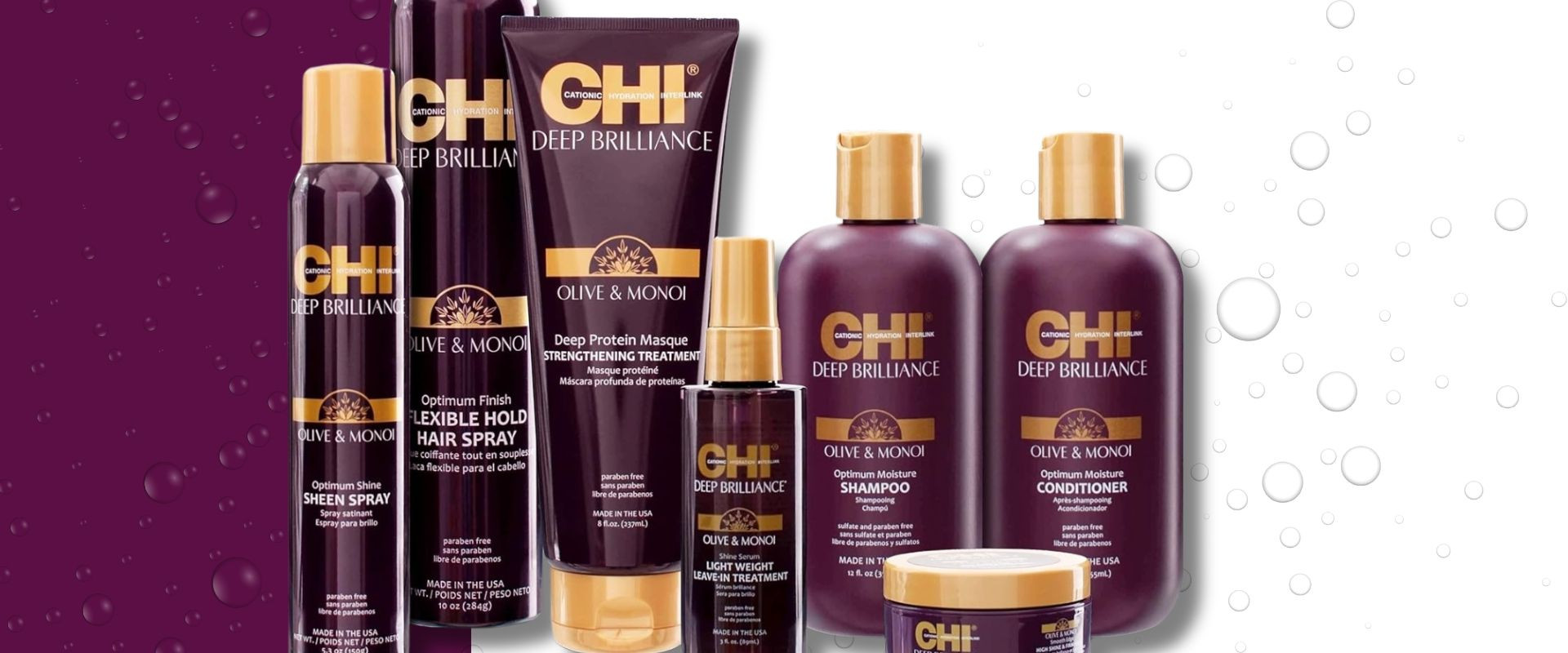 Новинка CHI Deep Brilliance Olive & Monoi